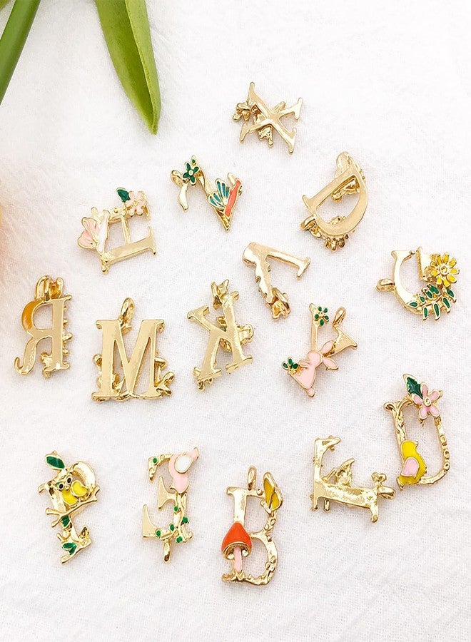 RupeeRise 26 Pcs Alphabet Charms, Princess Pendant, Charms for Jewelry Making is Suitable as Gifts for Friends or Family Style for Jewelry Craft DIY - Image 4